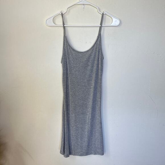 Hem & Thread Gray Slip Dress Size Small - Picture 3 of 7